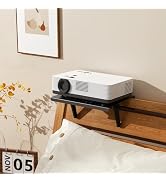 Amazon | 3段階調整可能 プロジェクタースタンド 壁掛け/穴なし2WAY